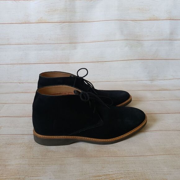 Clarks Atticus Limit Men\'s Black Nubuck Leather Lace Up Chukkas Boots Size 10M main image 7